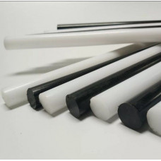 Полиацеталь стержень экструзионный белый ПОМ-С 180х1000 мм ТУ СТО-002-17152852-2011