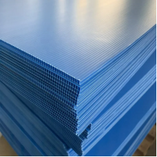 Полипропилен листовой монолитный синий PP 3х1500х3000 мм