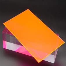 Полистирол листовой оранжевый ударопрочный HIPS 2х1500х3000 мм